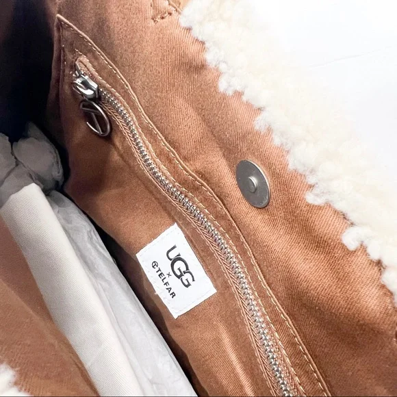 UGG x TELFAR Medium Shopper - Chestnut - Picture 10 of 16